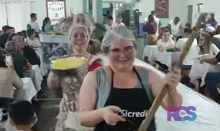 Noite da Polenta celebra tradição italiana e reúne comunidade em São Jorge D’Oeste