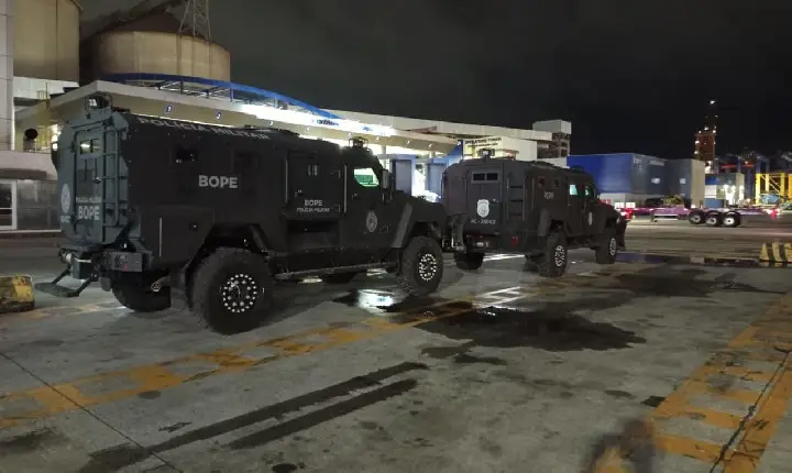 Novos blindados das forças de segurança começam a chegar ao Paraná