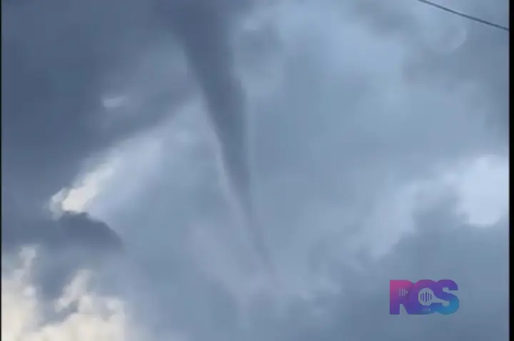Nuvem chama a atenção no céu de São Jorge D’Oeste