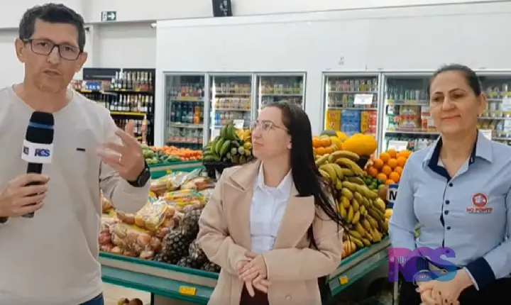 O Supermercado No Ponto está em festa! São 3 anos com você!