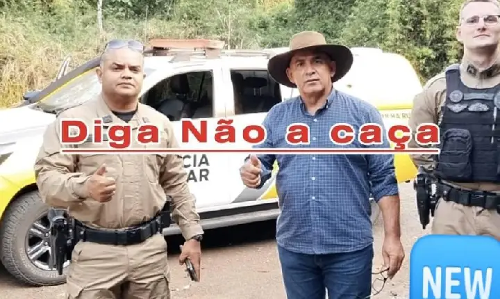 Operação contra caça ilegal mobiliza helicóptero da Polícia Militar no Distrito de Doutor Antônio Paranhos