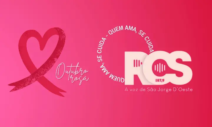 Outubro Rosa: RCS FM de São Jorge D'Oeste, PR, abraça a causa da prevenção do câncer de mama