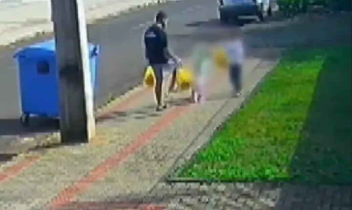 Pai é preso após ser flagrado chutando filha de 3 anos em Francisco Beltrão