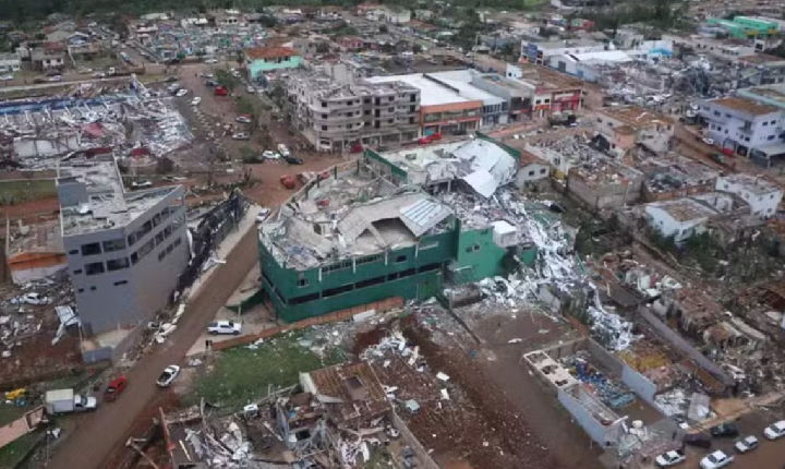 Paraná foi atingido por 6 tornados em intervalo de três dias, confirma Simepar; veja onde