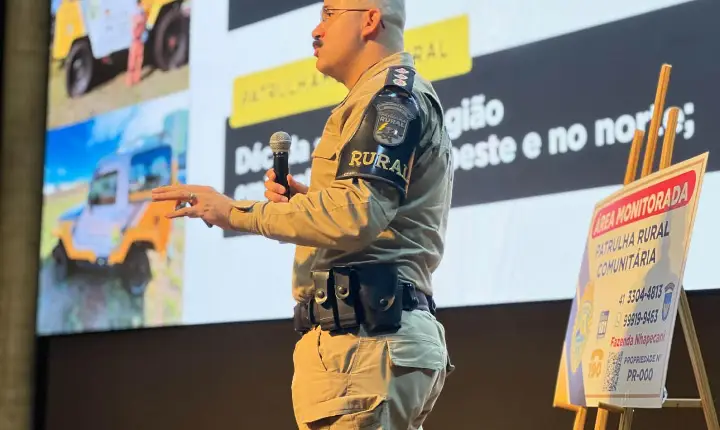 Paraná reduz roubos no campo em 79% e consolida modelo de segurança rural