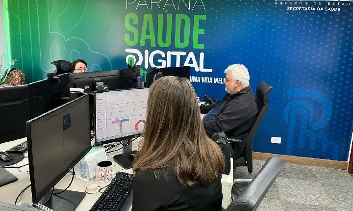 Paraná Saúde Digital cresce 230% no número de usuários em menos de um ano