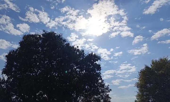 Paraná terá mudança brusca no tempo, com calor de até 30°C em São Jorge D’Oeste