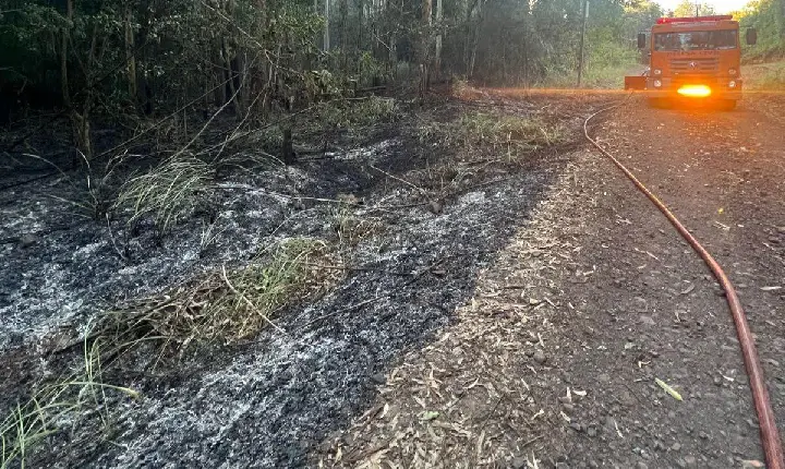 Período de seca eleva risco de incêndios e mobiliza atendimento em São Jorge D’Oeste