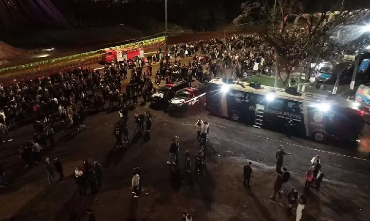 Polícia Civil do Paraná leva Delegacia Móvel e reforça segurança durante a tradicional Festa da Fogueira em São João