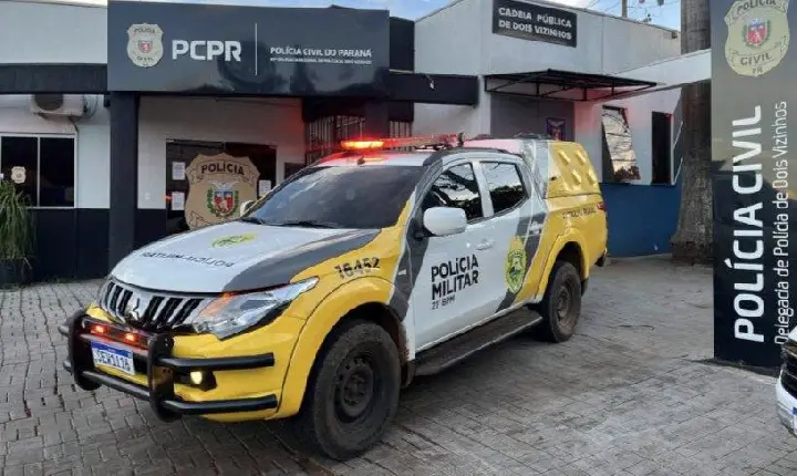 Polícia Civil prende em Dois Vizinhos suspeito de emboscar e executar homem com 30 tiros em Quedas do Iguaçu