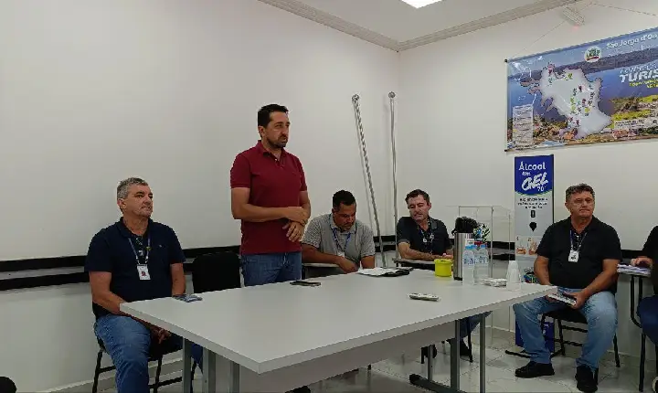 Prefeitura e Sanepar discutem abastecimento e qualidade da água em São Jorge D’Oeste