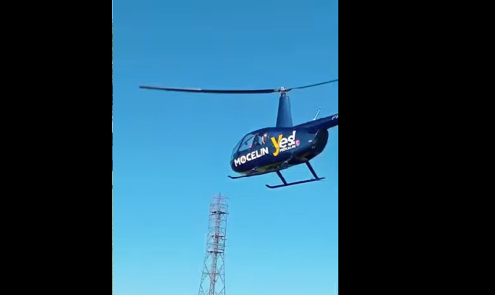 Projeto da Escola São Jorge inspira ação inédita com voos de helicóptero para premiar alunos destaque em São Jorge D’Oeste