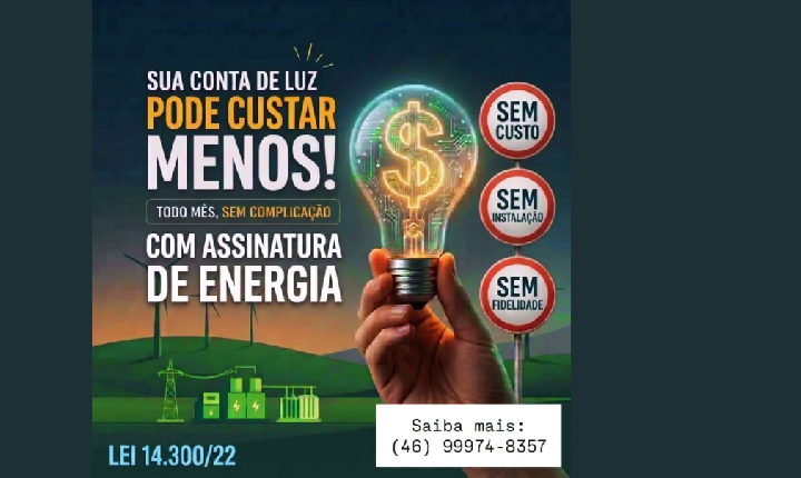 QUER SABER QUANTO PODE ECONOMIZAR NA SUA CONTA DE LUZ?