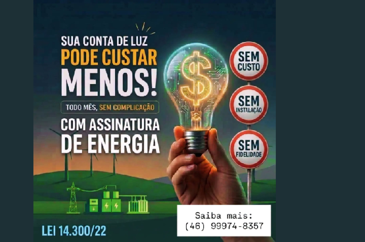 QUER SABER QUANTO PODE ECONOMIZAR NA SUA CONTA DE LUZ?