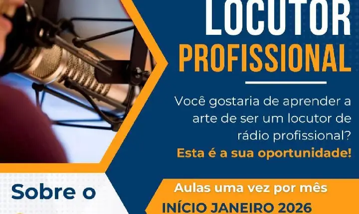 QUER SER LOCUTOR PROFISSIONAL?