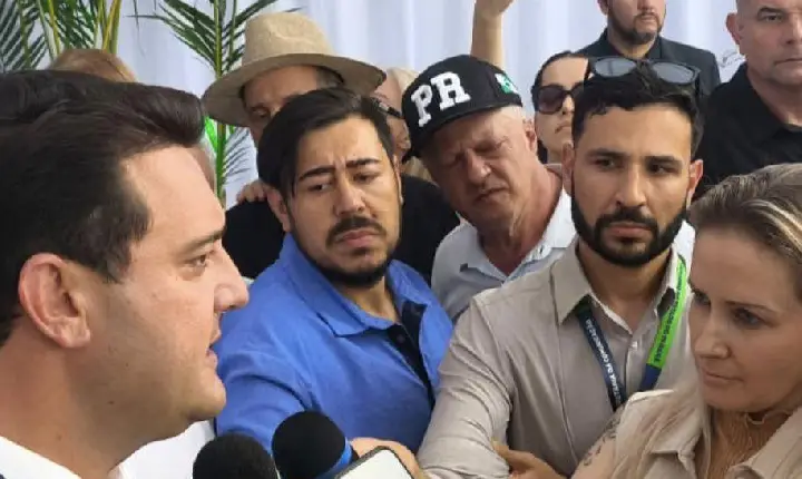 Ratinho Júnior destaca geração de empregos e estabilidade durante visita à Piracanjuba em São Jorge D’Oeste