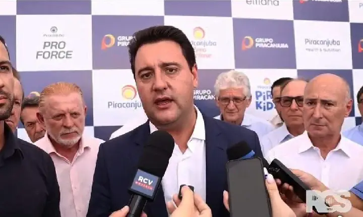 Ratinho Junior reafirma compromisso com o Paraná e descarta disputa presidencial