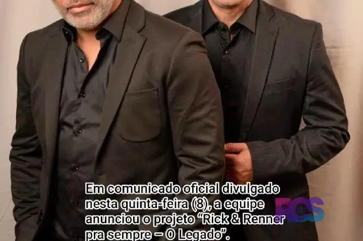 Rick & Renner anunciam novo projeto para manter vivo o legado da dupla
