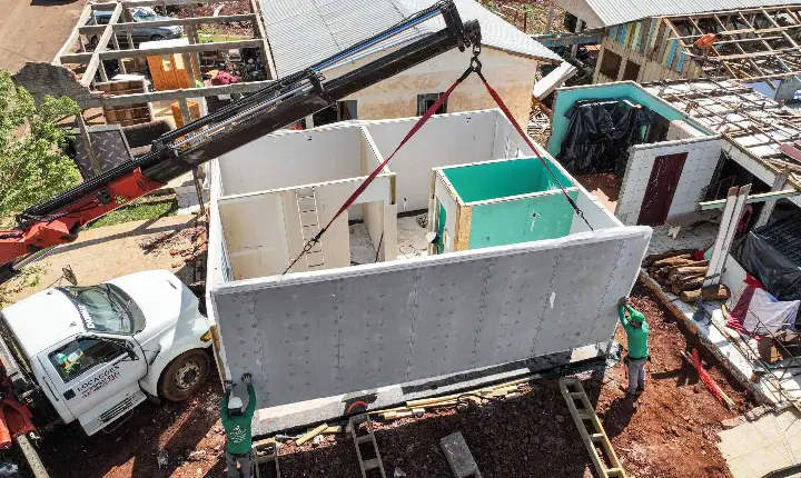 Rio Bonito do Iguaçu: quinze casas novas estão em construção na cidade