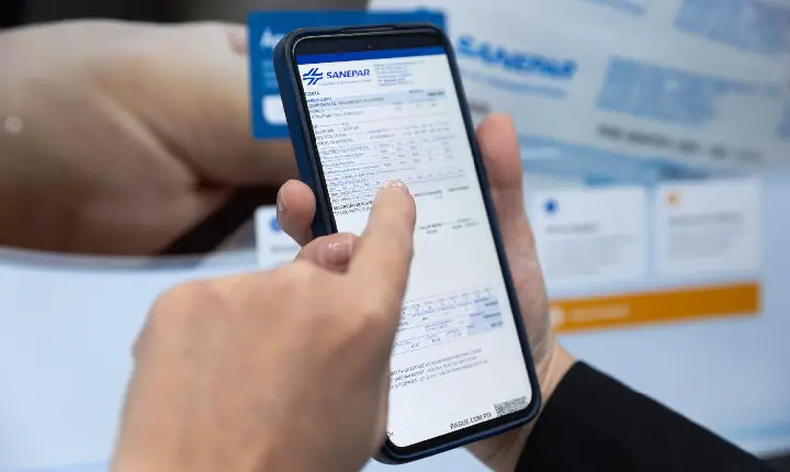 Sanepar atinge marca de 2,1 milhões de folhas de papel poupadas com Fatura Digital