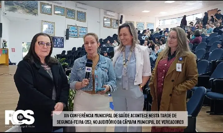 São Jorge D’Oeste mobiliza lideranças e comunidade na XIV Conferência Municipal de Saúde nesta segunda-feira
