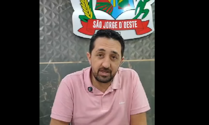 São Jorge D’Oeste organiza novo calendário de coleta de entulhos e prefeito Gelson Coelho pede apoio da comunidade