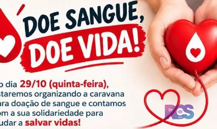 Secretaria de Saúde de São Jorge D’Oeste organiza caravana para doação de sangue