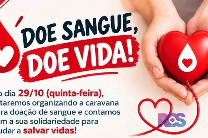 Secretaria de Saúde de São Jorge D’Oeste organiza caravana para doação de sangue