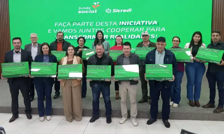 Sicredi Iguaçu bate recorde histórico de investimentos sociais e destina R$ 3,2 milhões a projetos em 41 municípios