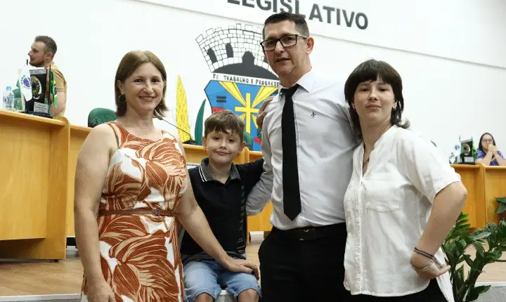 Sidney Bonetti assume cadeira no Legislativo em sessão solene na Câmara de São Jorge D’Oeste