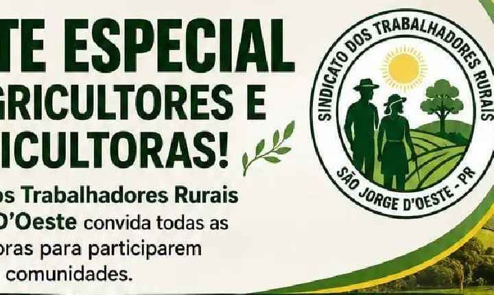 Sindicato dos Trabalhadores Rurais promove reuniões nas comunidades de São Jorge D’Oeste