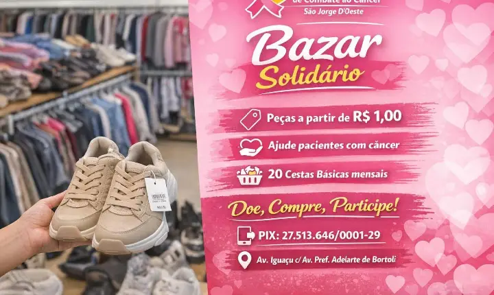 SOLIDARIEDADE QUE TRANSFORMA VIDAS EM SÃO JORGE D’OESTE