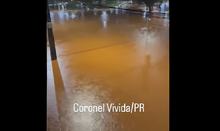 Sudoeste do Paraná entra em alerta para temporais nesta quarta-feira (22)