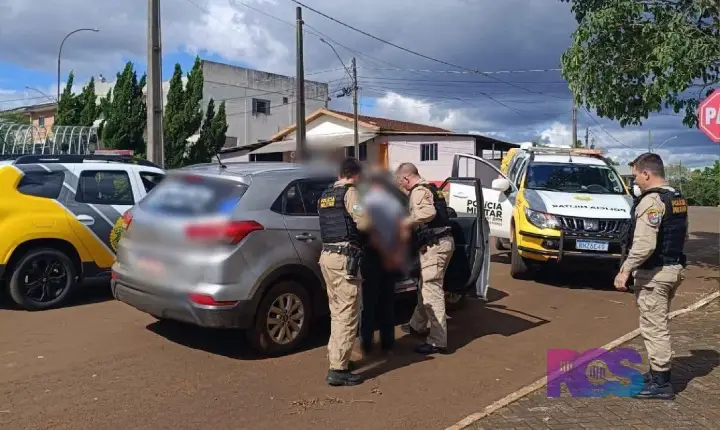 Suspeito de matar homem a tiros em São Jorge D’Oeste é preso em Espigão Alto do Iguaçu