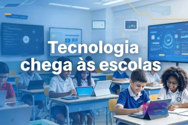 Tecnologia chega às escolas