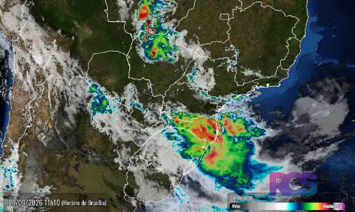 Tempo em São Jorge D’Oeste nesta terça-feira (29)