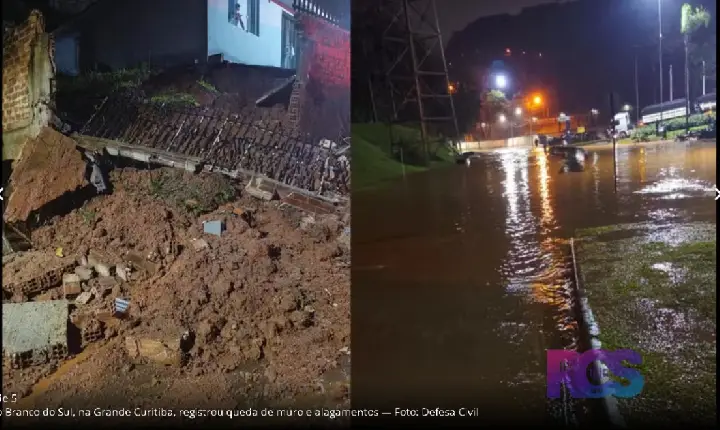 TEMPORAIS CAUSAM ESTRAGOS EM VÁRIAS REGIÕES DO PARANÁ