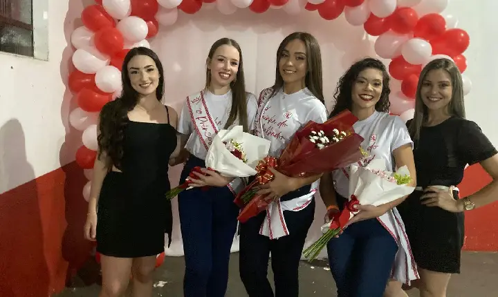 Tradição e beleza marcam o Baile da Rainha do  Trabalhador na Sociedade Esportiva Limeira em São Jorge D’Oeste