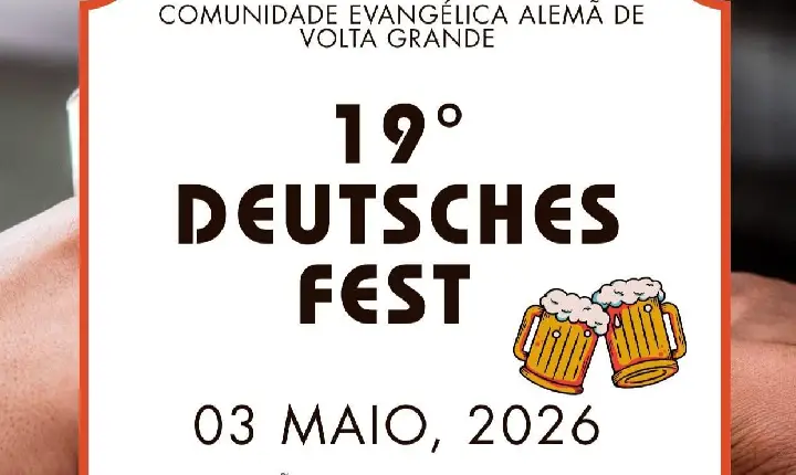 🎉🇩🇪 Vem aí a 19° Deutsches Fest! 🇩🇪🎉