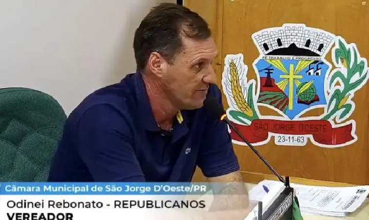 Vereador Odinei Rebonato destaca avanços em infraestrutura, habitação e esporte durante sessão da Câmara de São Jorge D’Oeste