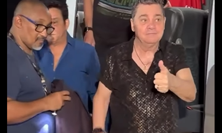 Vídeo de Cezar, da dupla Cezar & Paulinho, viraliza e cantor é confundido com bêbado ao chegar para um show