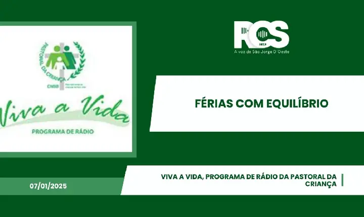 Viva a Vida, programa de rádio da Pastoral da Criança