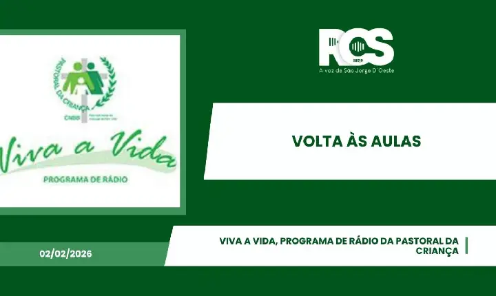 Viva a Vida, programa de rádio da Pastoral da Criança