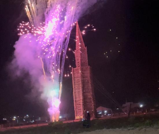 São João perde título de maior fogueira do Brasil