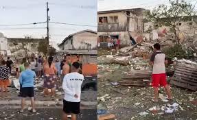 Desabamento de prédio mata três pessoas em Maceió