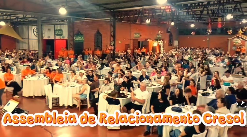 Assembleia de relacionamento da Cresol  agência São Jorge do Oeste: Um Marco de crescimento e conquista