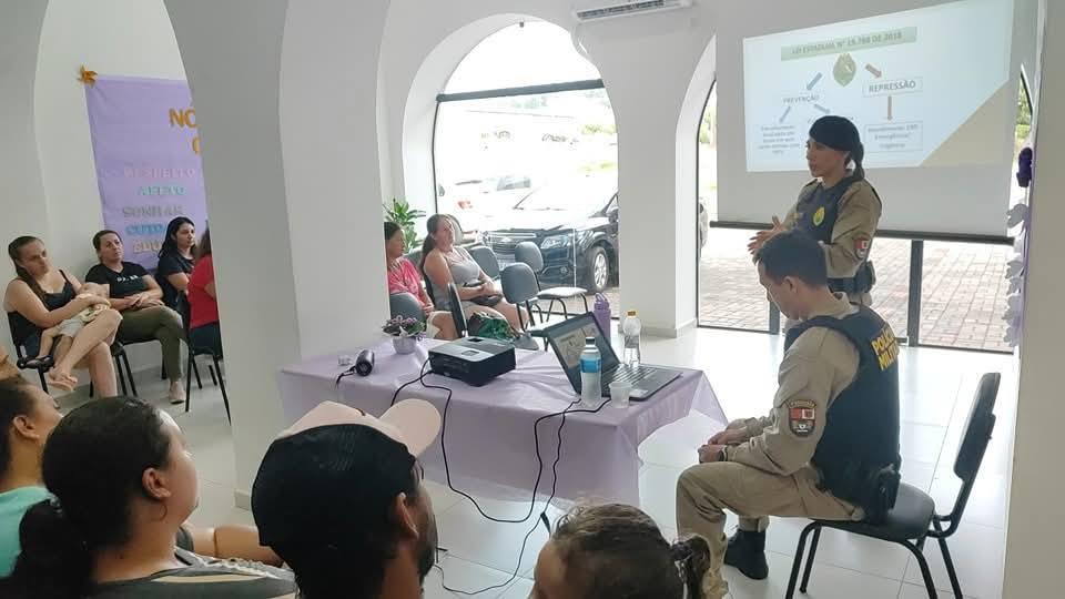 Palestra reforça combate à violência contra a mulher em São Jorge D’Oeste