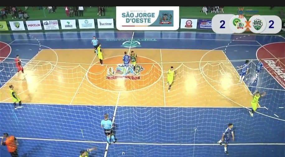 São Jorge empata nos segundos finais contra Itapejara D’Oeste pela Série Bronze do Paranaense de Futsal