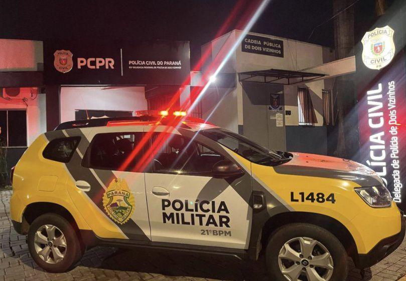 Homem é preso após ameaçar a mãe e a tia em Dois Vizinhos