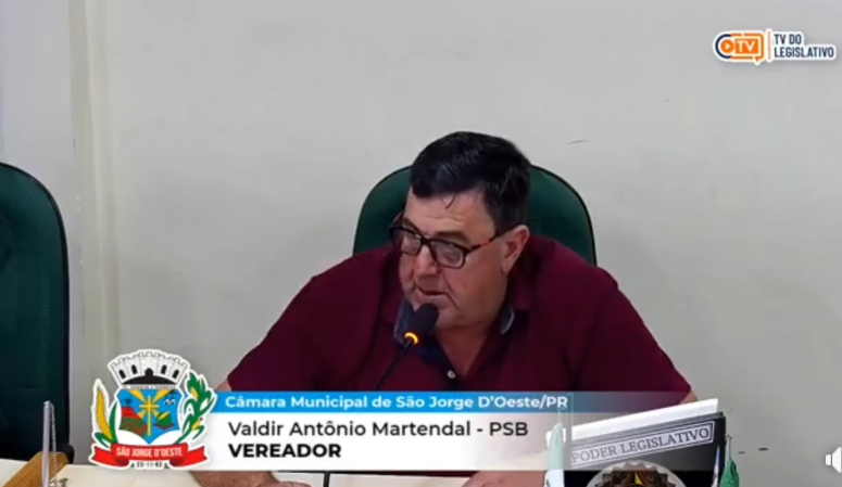 Infraestrutura em debate: vereadores discutem atrasos e desafios em obras de pavimentação em São Jorge D’Oeste